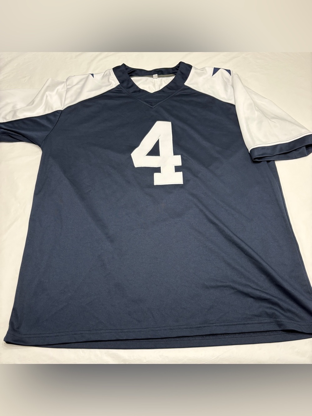 NFL Dallas Cowboys Dak Prescott #4 Blue Jersey Men’s XL